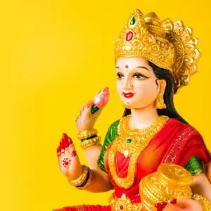 Lakshmi Idol or Laxmi Clay Idol